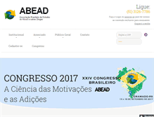 Tablet Screenshot of abead.com.br